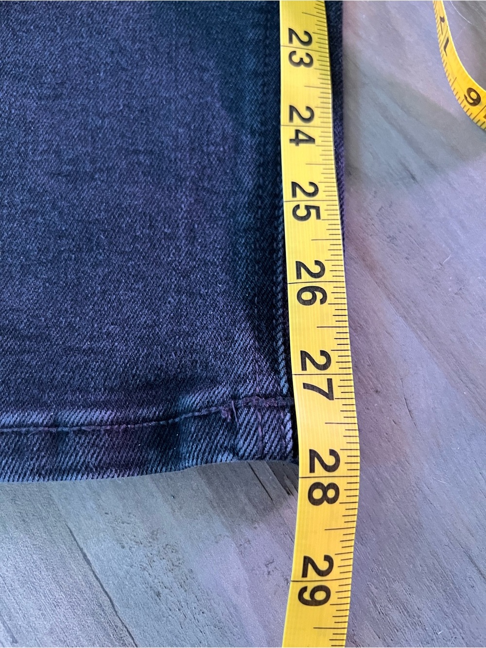Scotch & Soda Sky straight-fit jeans Women’s Size 12 In Black Night High Rise - Picture 9 of 9